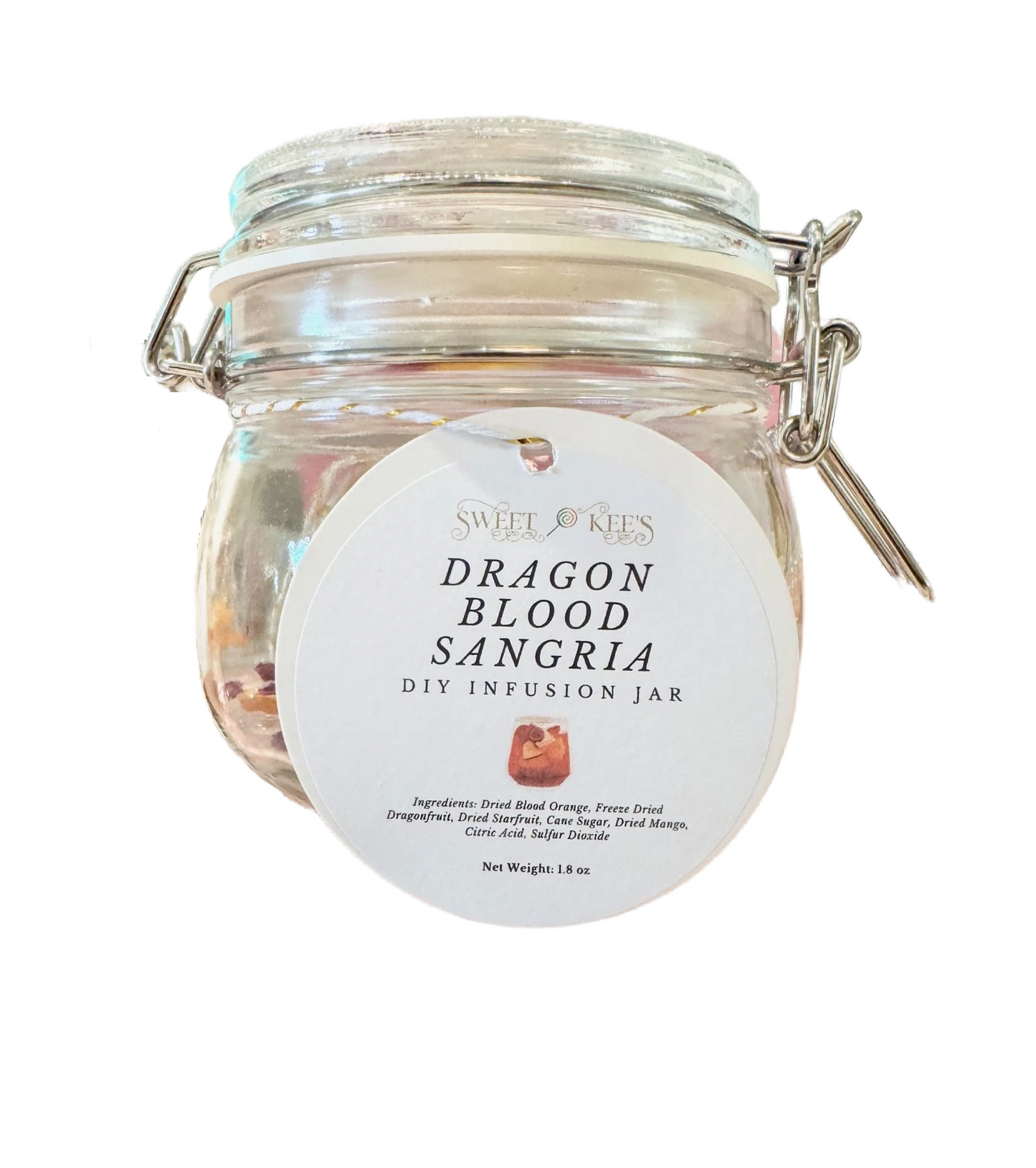 Sangria Wine Infusion Jar (PICK UP ONLY)