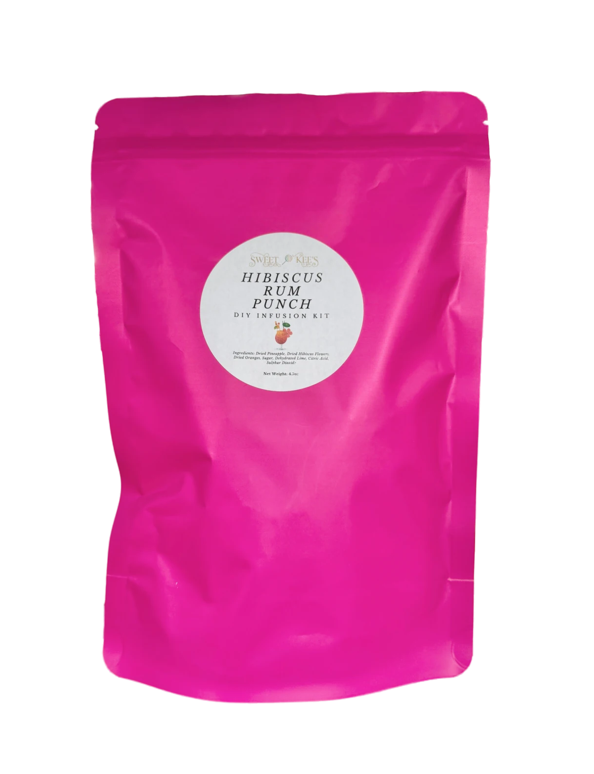 Hibiscus Rum Punch Cocktail Infusion Bag 2 Servings