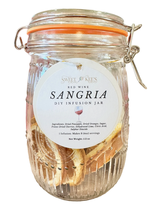 Large (32 oz) Sangria Wine Infusion Jar (PICK UP ONLY)