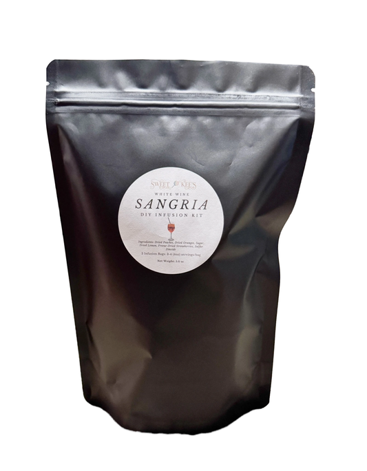 White Sangria Wine Infusion Bag with 2 infusions.