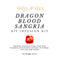 DIY sangria infusion kit with dragonfruit and blood orange. Contains 2 sets of infusion ingredients.