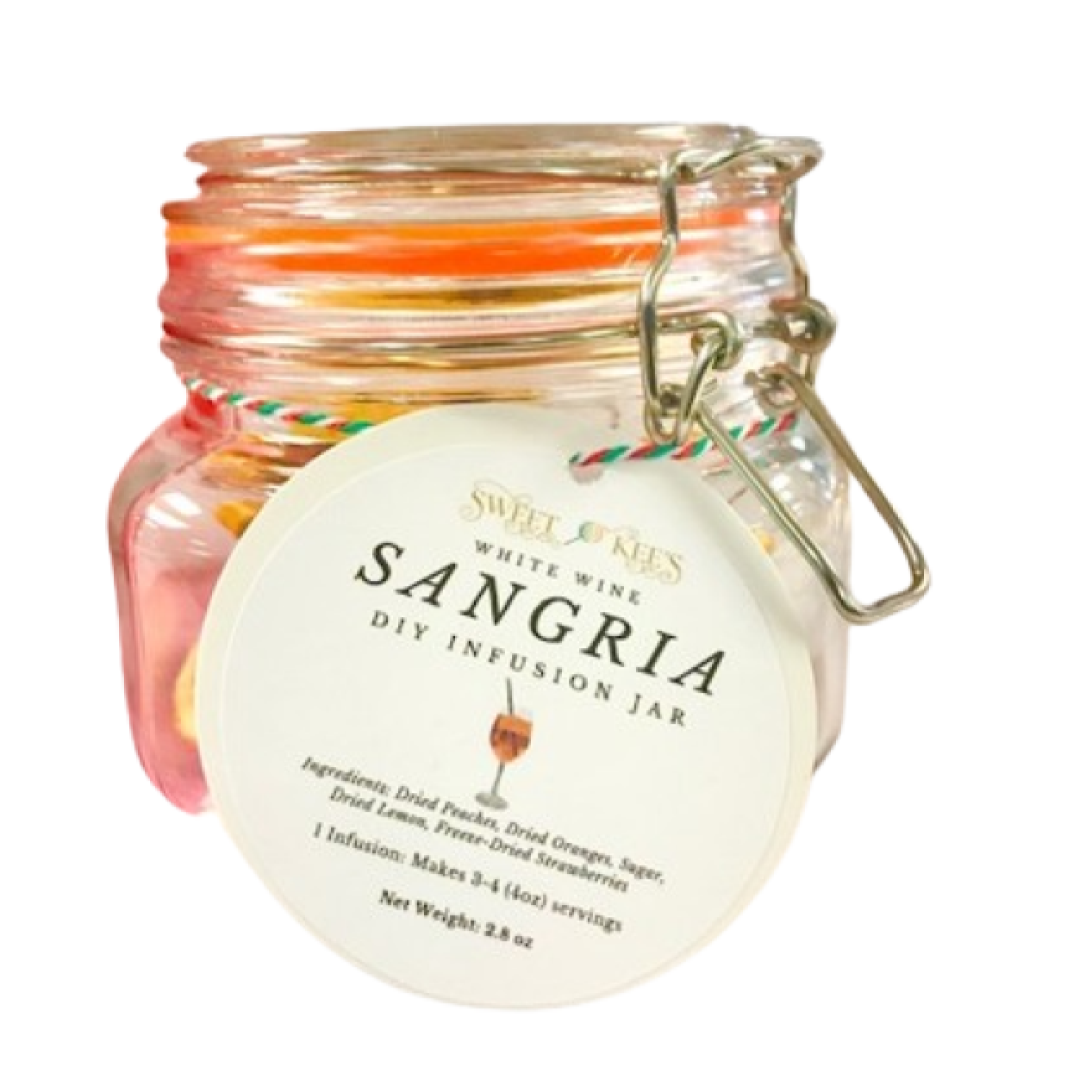 Sangria wine infusion jar - just add wine to create a red or white sangria.