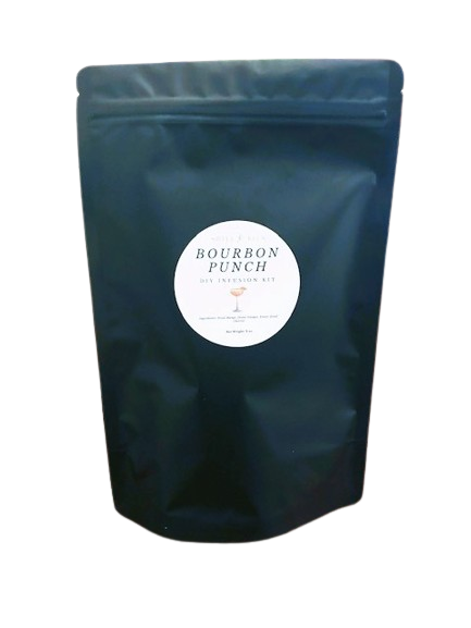 Bourbon Punch Cocktail Infusion Bag with 2 infusions.