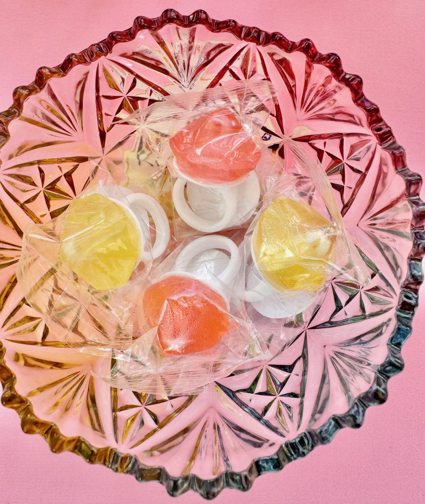 Ring/Pacifier Lollipops Set of 8