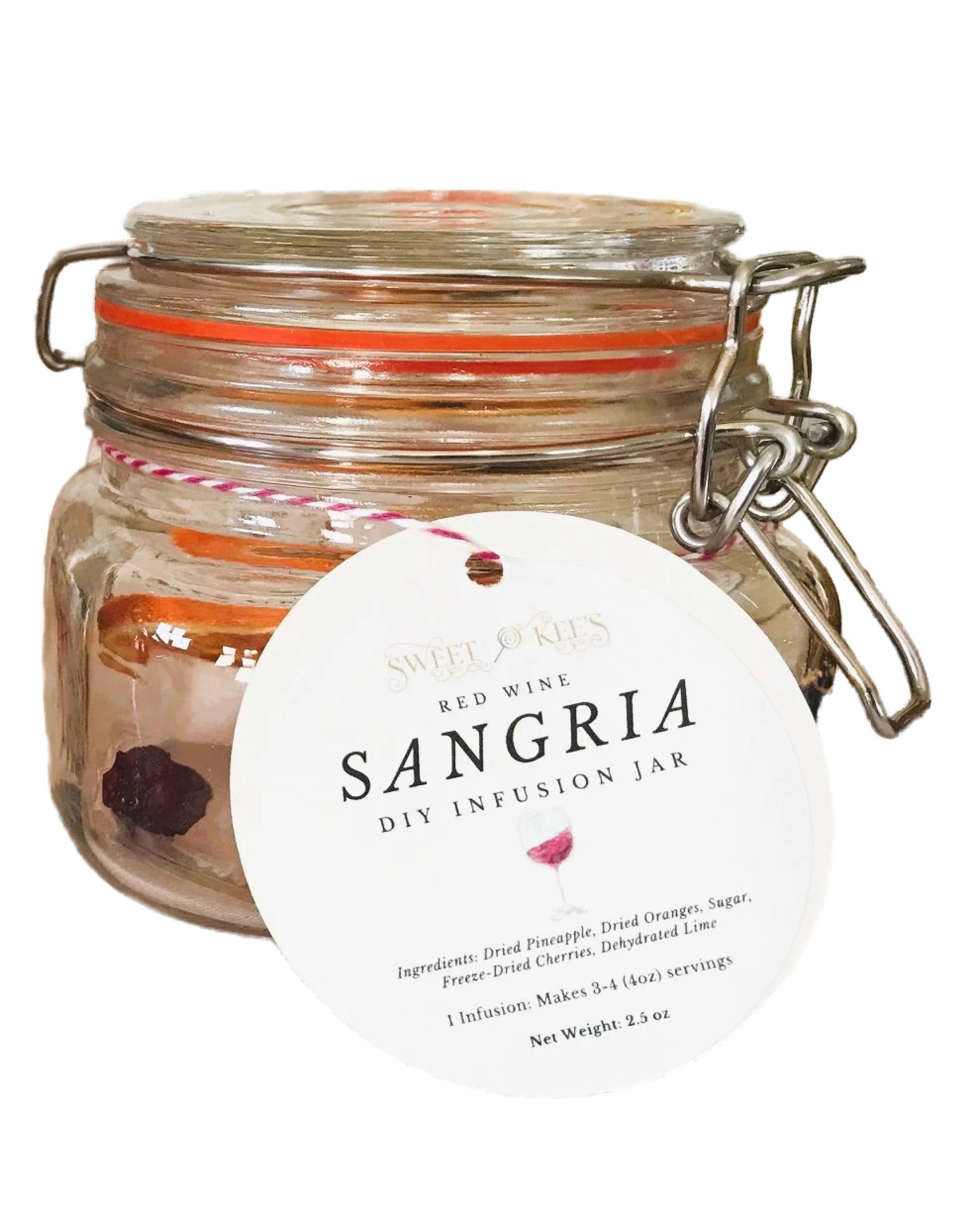 Sangria wine infusion jar - just add wine to create a sangria.