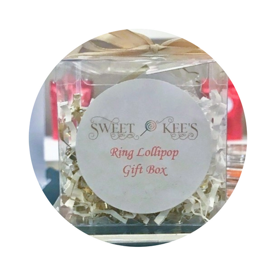Ring Lollipop Gift Box Favor