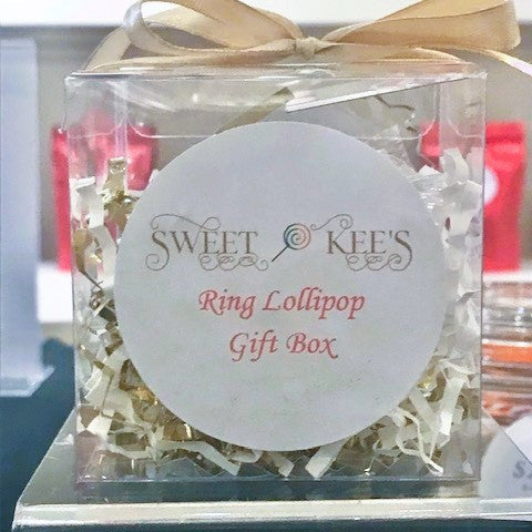 Ring Lollipop Gift Box Favor