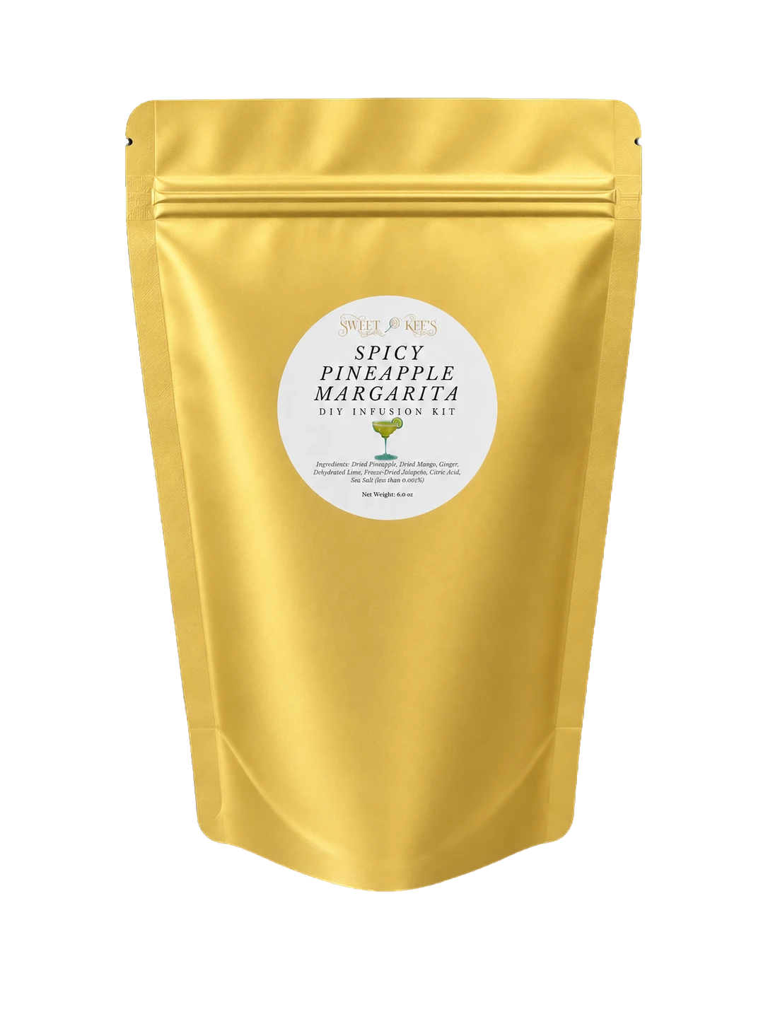 Spicy Pineapple Margarita Cocktail Infusion Bag 2pk