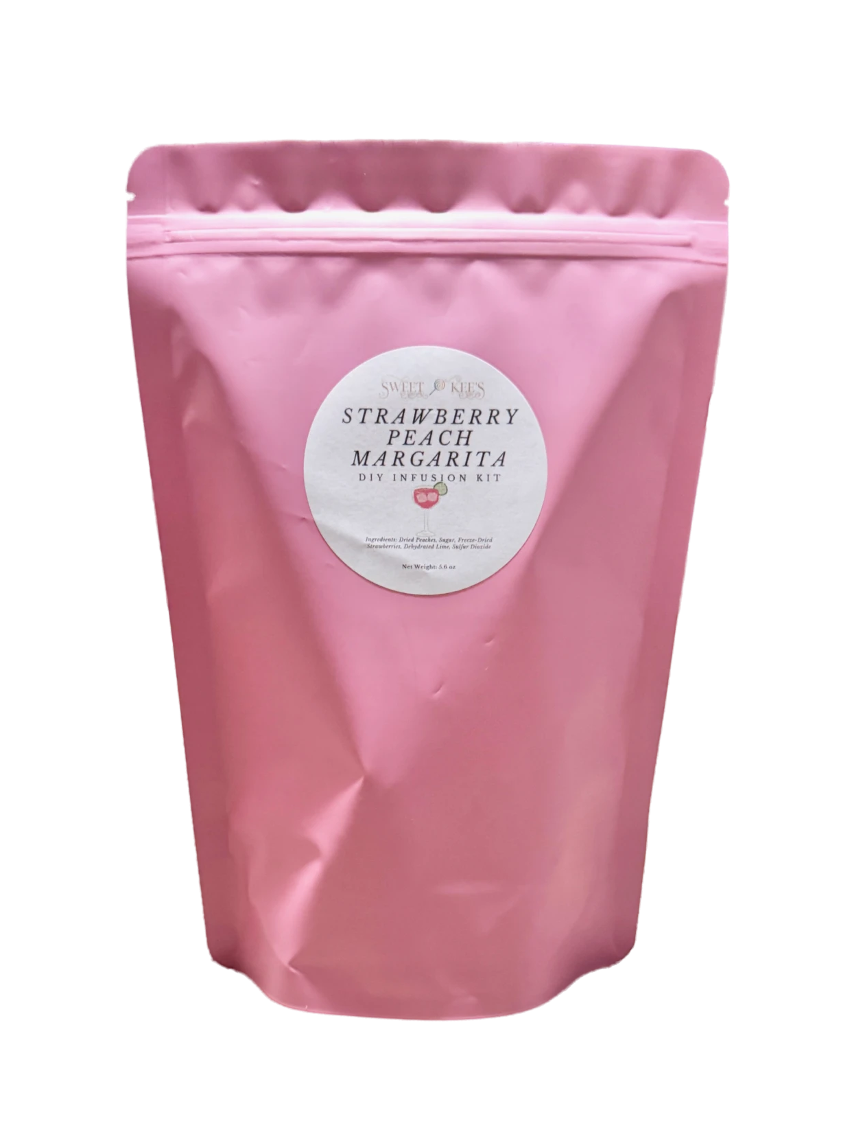 Strawberry Peach Margarita Cocktail 2 Infusion Bag