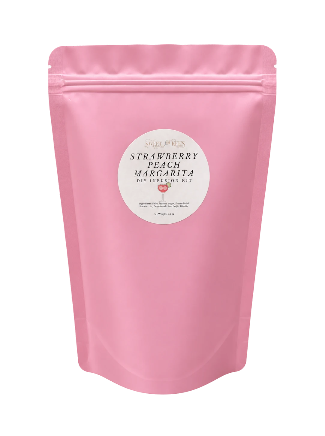 Strawberry Peach Margarita Cocktail Infusion Bag 2pk